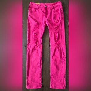 Pristine MACHINE Jeans HOT PINK Size 29